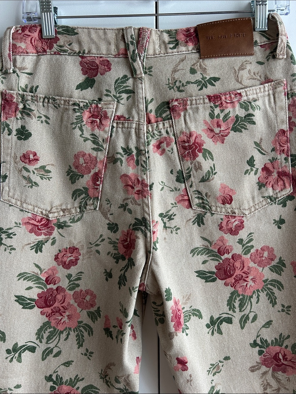 We The Free Deep Trance Floral Printed Jeans - Picture 5 of 9
